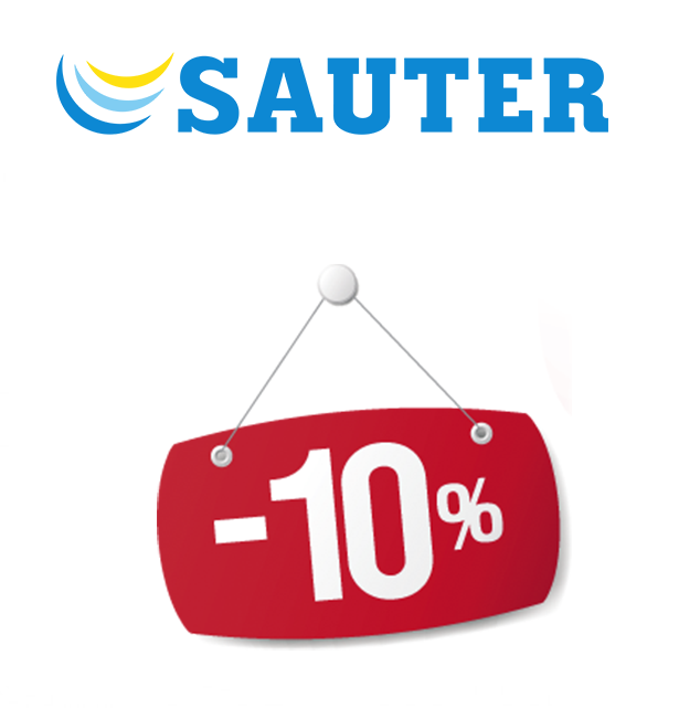Распродажа продукции Sauter -10%