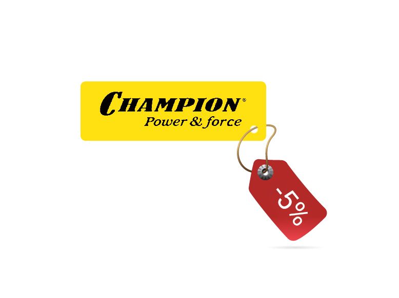 Распродажа продукции Champion -5%