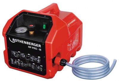 Электрический насос для опрессовки Rothenberger RP PRO III